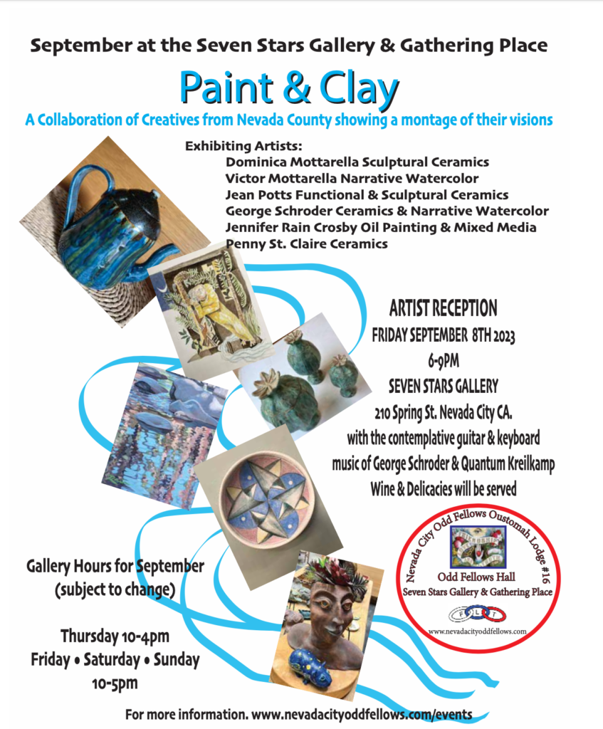 Paint & Clay September Exhibition @ Seven Stars Gallery