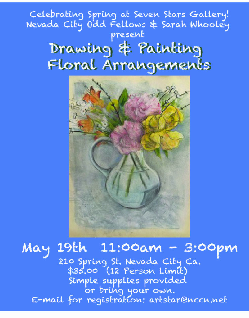 Creating Floral Art Class @ Seven Stars Gallery